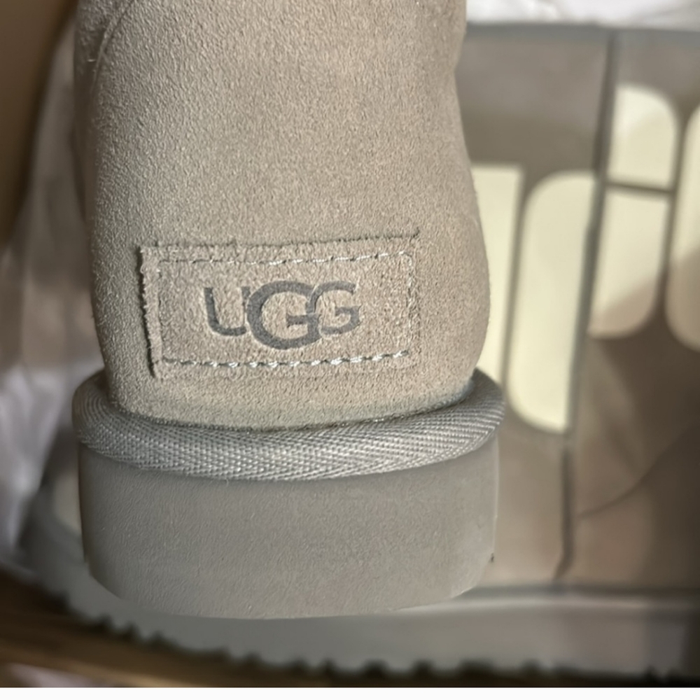UGG Gray Suede Boots - Picture 7 of 10
